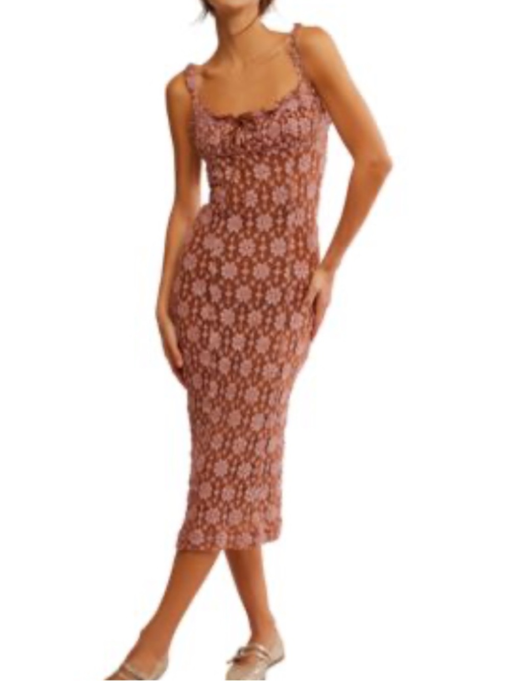 Free People Lucinda Midi Dress